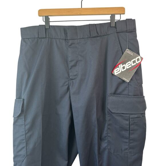 Elbeco Uniform Pants 38 Blue Cargo New Tek 3 Covert Flex Style #E2844R New - Picture 6 of 13